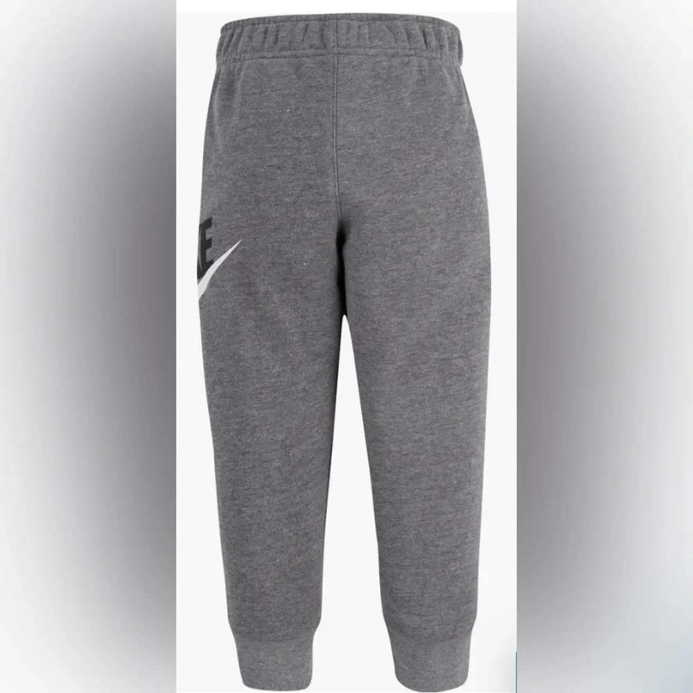 Nike Kids‎ Club Sz 4 XS Carbon Heather Logo Joggers